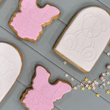 Baby Bear Girl Cookies - Set of 10