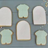 Baby Boy Announcement Cookies - Set of 10