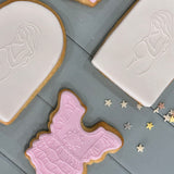 Baby Girl Announcement Cookies - Set of 10