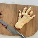 Bloody Hand Halloween Custom Cake