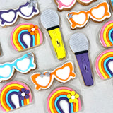 Disco Party Custom Cookies