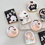 Happy Halloween Ghosts and Ghouls Custom Cookies