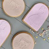 Princess and Carriage Fondant Cookies - Set of 10