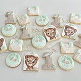 Leo the Lion Birthday Custom Cookies