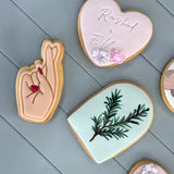 Fingers Crossed Custom Cookies