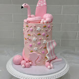 Barbie Beach Buttercream Custom Cake