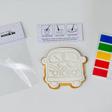 VW Beatle Van Paint Your Own Cookie