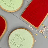 Merry Christmas Cookies - Set of 10