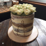 Rustic Theme Buttercream Cake