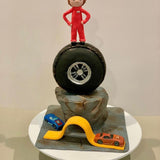 Race Car Driver Custom Cake