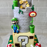 Super Mario Custom Cake