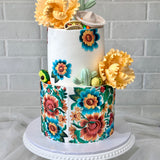 Viva Mexico Custom Cake