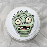 Zombie Head Custom Cake