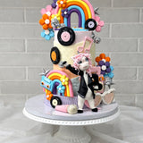 Disco Unicorn Custom Cake