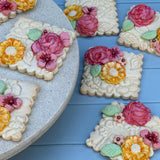 Floral Naked Cookies