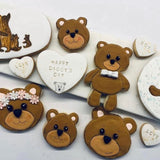 Custom Bear Family Cookies