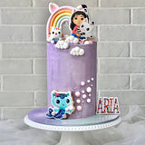 Gabby's Dollhouse Custom Cake