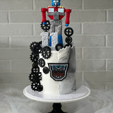 Transformers Custom Cake