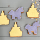 Unicorn and Castle Cookies - Set of 10