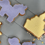 Unicorn and Castle Cookies - Set of 10
