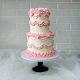 Vintage Two Tier Buttercream Cake
