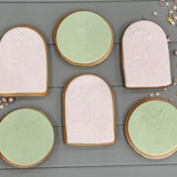Wedding Bouquet Cookies - Set of 10
